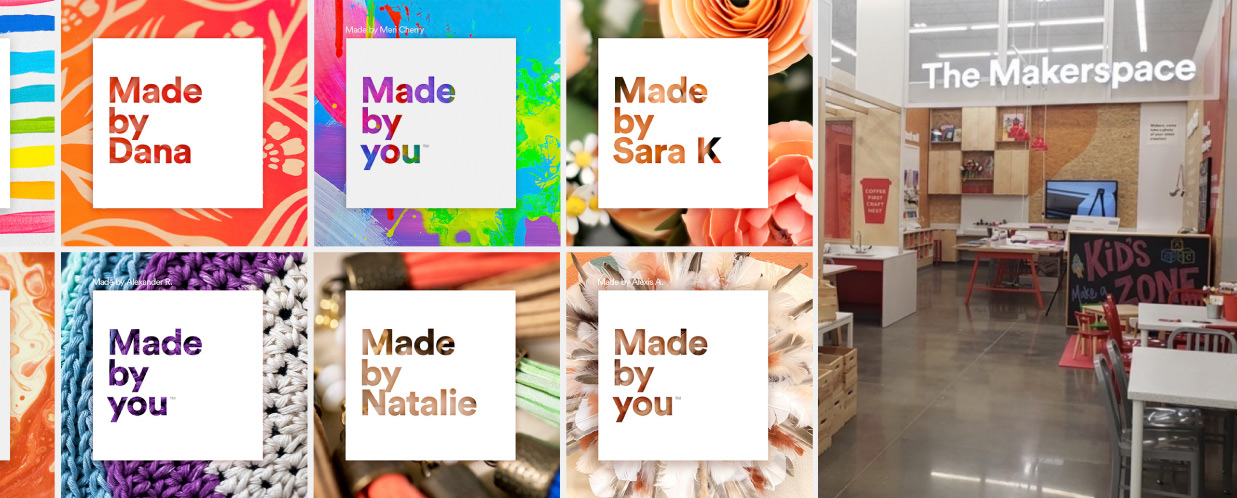 Arts and crafts retailer Michaels opens its version of  called  MakerPlace